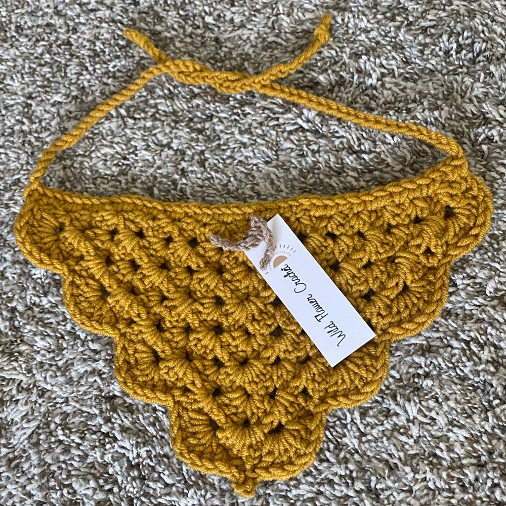 Handmade Crochet Bandana Headband